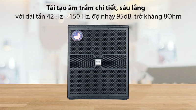Loa Sub CAVS KX115 - Hàng chính hãng