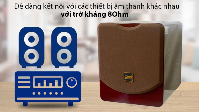 Loa Sub CAVS SA812 - Hàng chính hãng