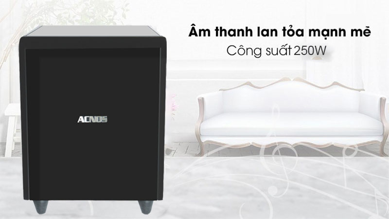 Loa Sub điện Acnos SW-301 - Hàng chính hãng
