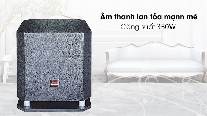 Loa Sub điện Lovina SD01201 - Hàng chính hãng