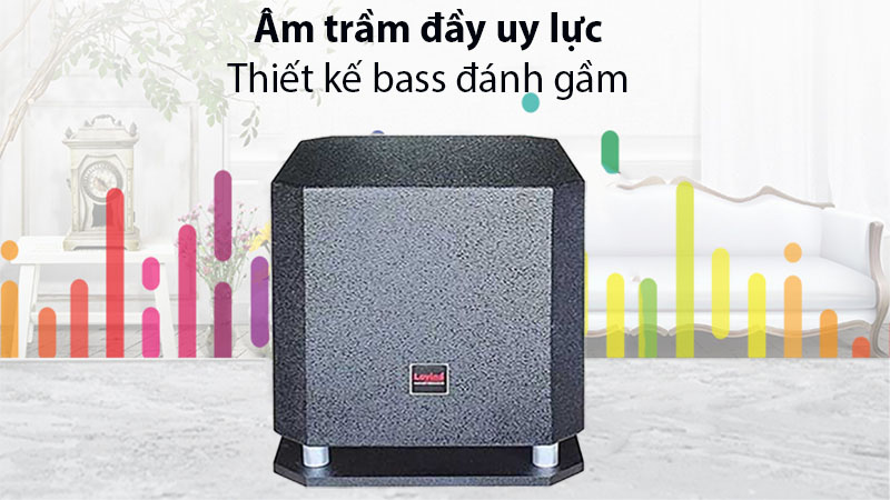 Loa Sub điện Lovina SD01201 - Hàng chính hãng