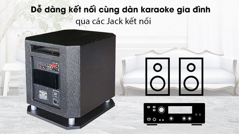 Loa Sub điện Lovina SD01201 - Hàng chính hãng