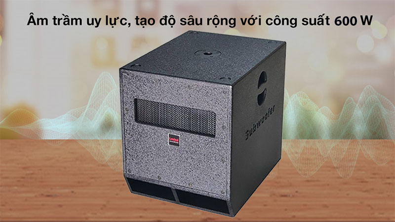 Công suất của Loa Sub điện Lovina SD017