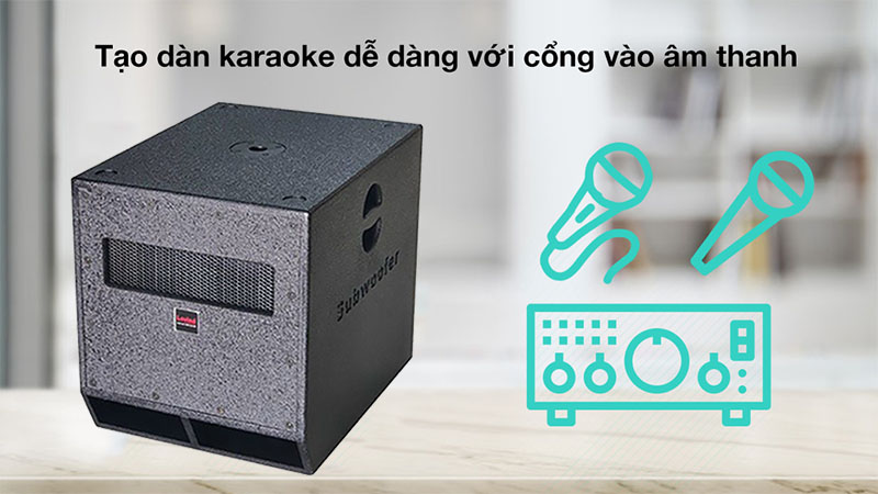 Tính năng của Loa Sub điện Lovina SD017