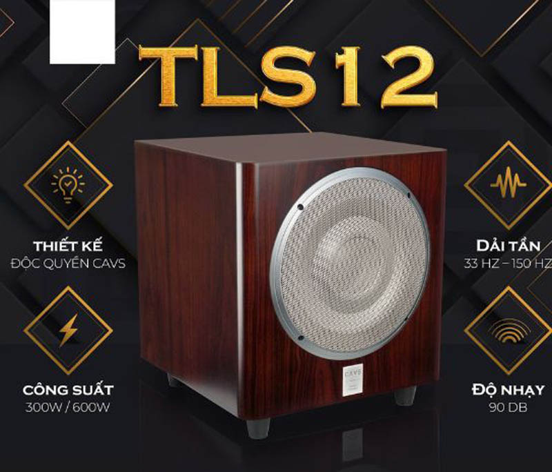 Loa Subwoofer Cavs TLS12 - Hàng chính hãng