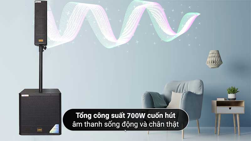 Loa cột CAVS CL515 Bass 40 Passive - Hàng chính hãng