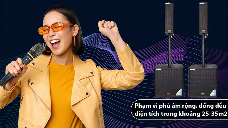 Loa cột CAVS CL515 Bass 40 Passive - Hàng chính hãng