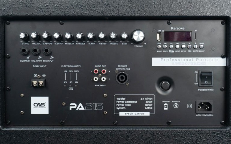 Loa di động CAVS PA215 - Hàng chính hãng