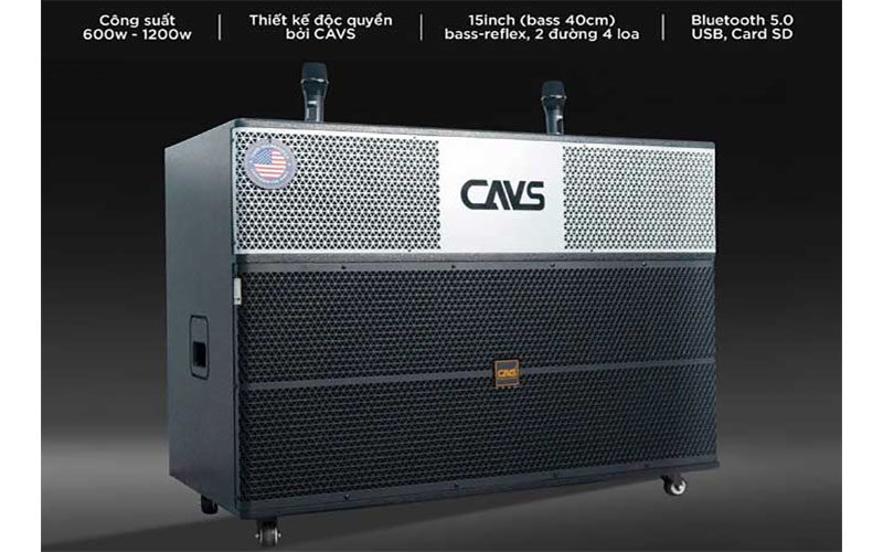 Loa di động CAVS PA215 - Hàng chính hãng