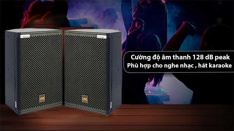 Cường độ âm thanh của Loa đồng trục CAVS CM12
