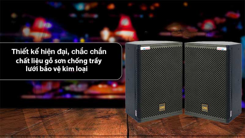 Thiết kế và chất liệu của Loa đồng trục CAVS CM12