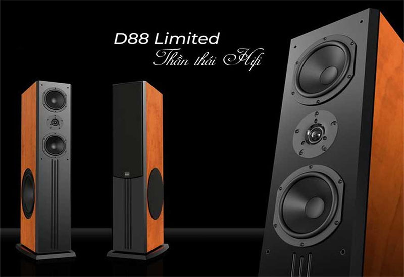 Loa đứng Paramax D88 Limited - Hàng chính hãng