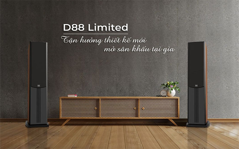 Loa đứng Paramax D88 Limited - Hàng chính hãng