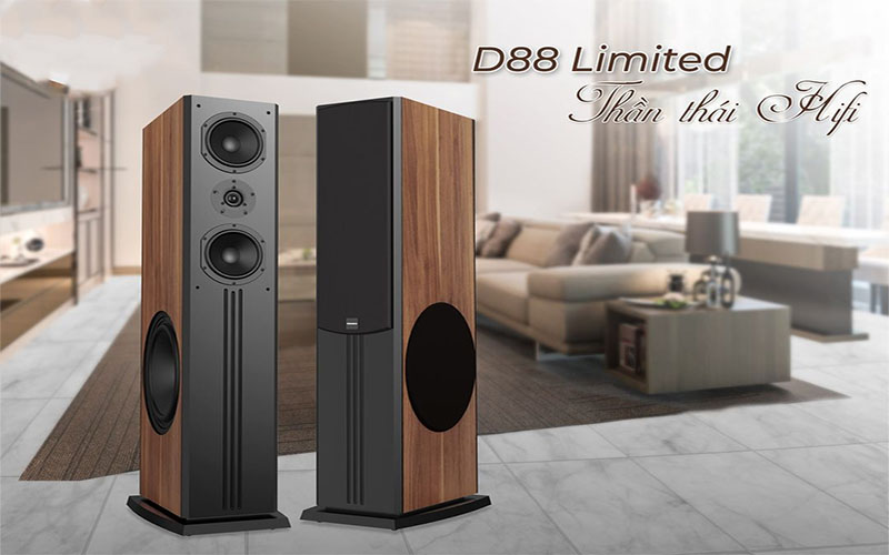 Loa đứng Paramax D88 Limited - Hàng chính hãng