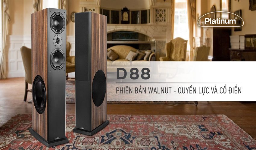 Loa đứng Paramax Platinum D-88 - Hàng chính hãng