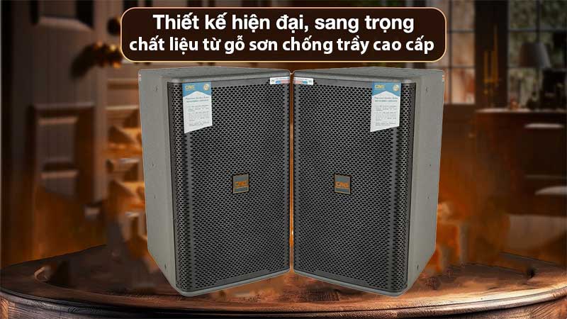 Thiết kế và chất liệu của Loa full LC812 NEO