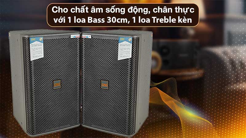 Cấu trúc loa của Loa full LC812 NEO