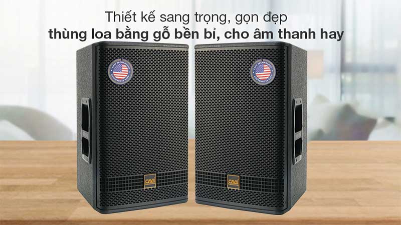 Thiết kế và chất liệu của Loa full CAVS LP12 Limited Edition