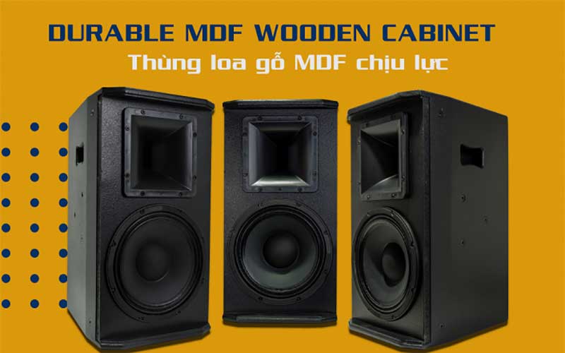 Chất liệu của Loa full CAVS XB10