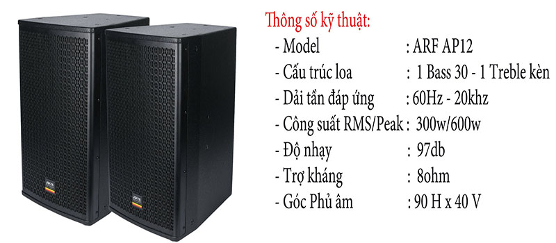 Loa full rangen ARF AP12 - Hàng chính hãng