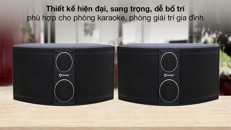 Thiết kế của Loa karaoke Arirang S-808