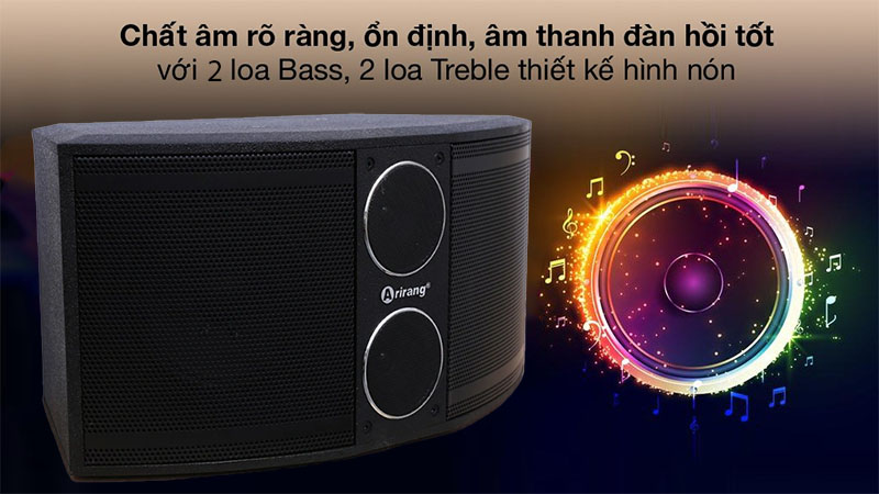 Thiết kế của Loa karaoke Arirang S-808