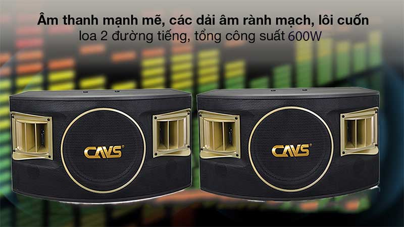 Công suất của Loa karaoke CAVS 530SE