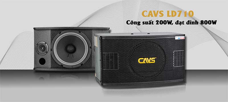 Loa karaoke CAVS LD710 - Hàng chính hãng