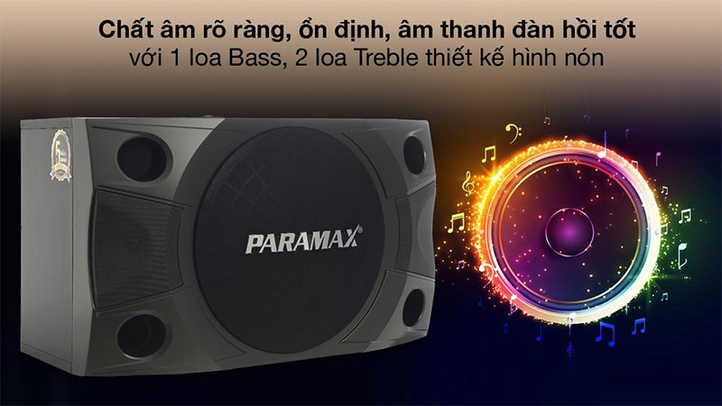 Loa karaoke Paramax LX-850 - Hàng chính hãng