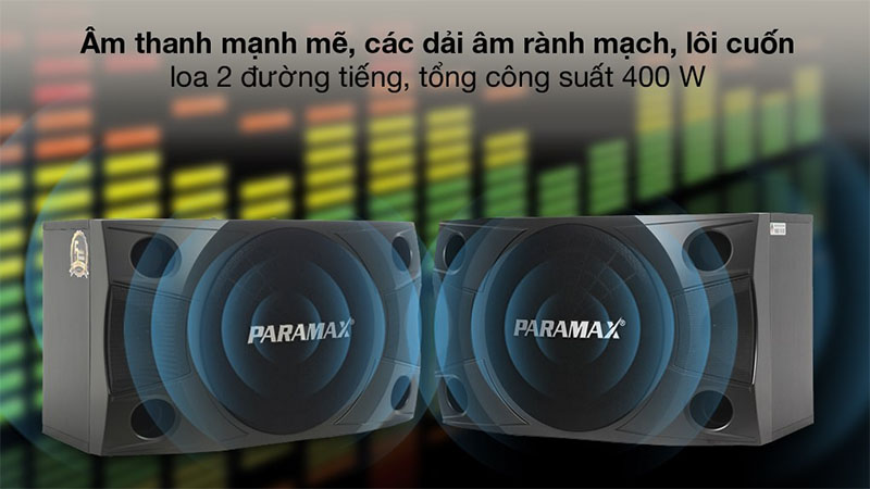 Loa karaoke Paramax LX-850 - Hàng chính hãng