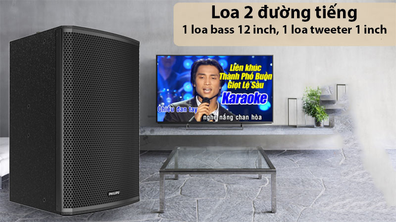 Loa karaoke Philips CSS1512 - Hàng chính hãng