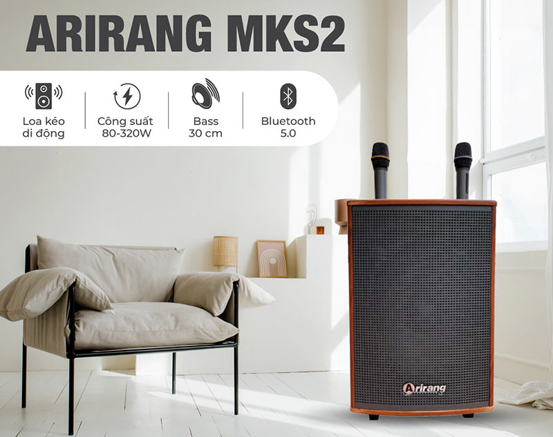 Loa karaoke Arirang MKS2 - Hàng chính hãng