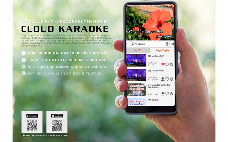 Kho nhạc của Loa karaoke di động Acnos CB302G