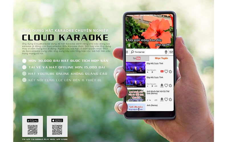 Loa karaoke di động Acnos CB405GD - Hàng chính hãng