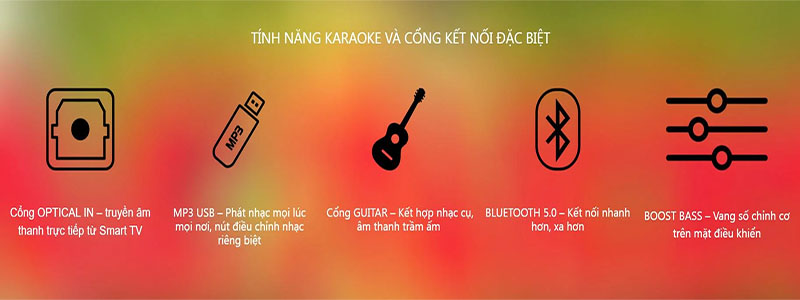 Loa karaoke di động Acnos CB405GD - Hàng chính hãng