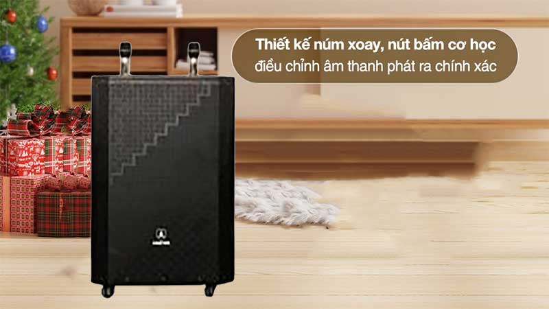 Loa karaoke di động Asanzo AK50 - Hàng chính hãng