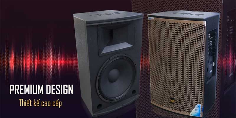 Thiết kế của Loa karaoke di động CAVS PG15S