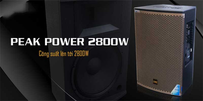 Công suất của Loa karaoke di động CAVS PG15S