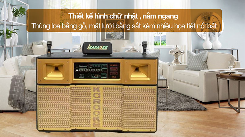 Loa karaoke di động Ladomax K-D3600A(DSP) - Hàng chính hãng