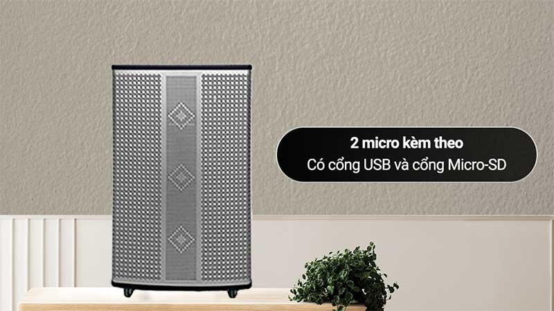 Loa karaoke di động Ladomax K-TP415(DSP) - Hàng chính hãng