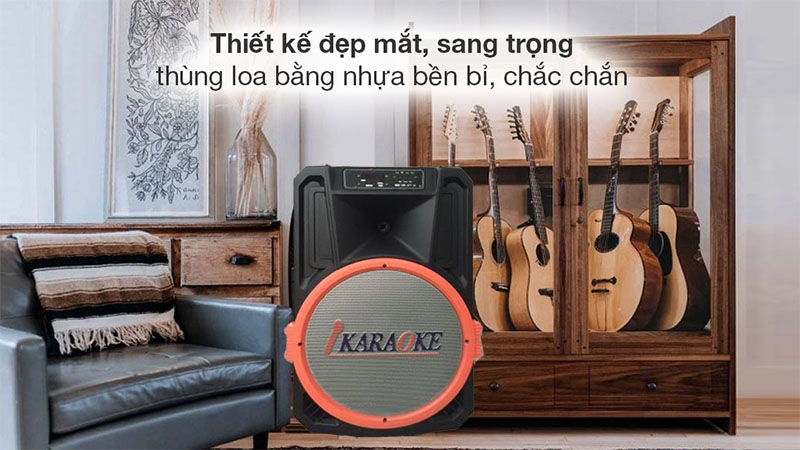 Thiết kế của Loa karaoke di động Ladomax V-A1501