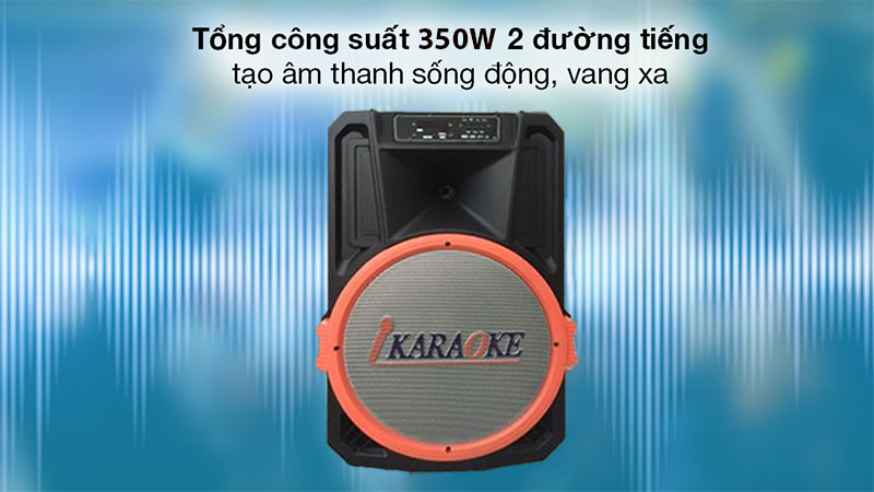 Công suất của Loa karaoke di động Ladomax V-A1501