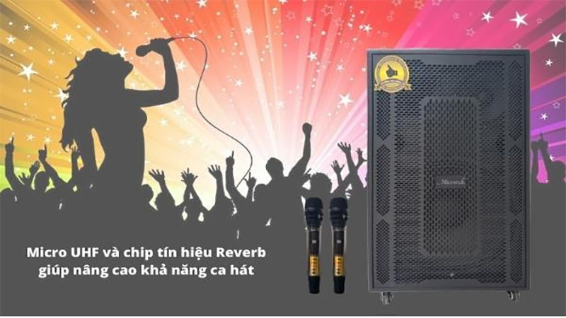 Loa kéo di động Microtek MTK 15-09 - Hàng chính hãng