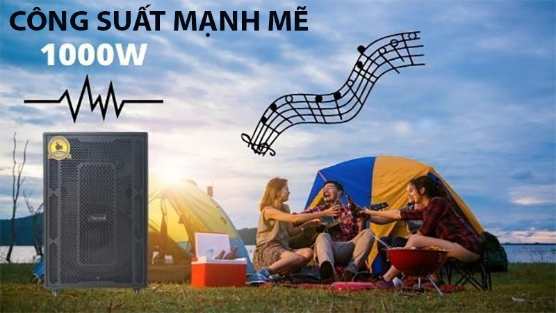 Loa kéo di động Microtek MTK 15-09 - Hàng chính hãng