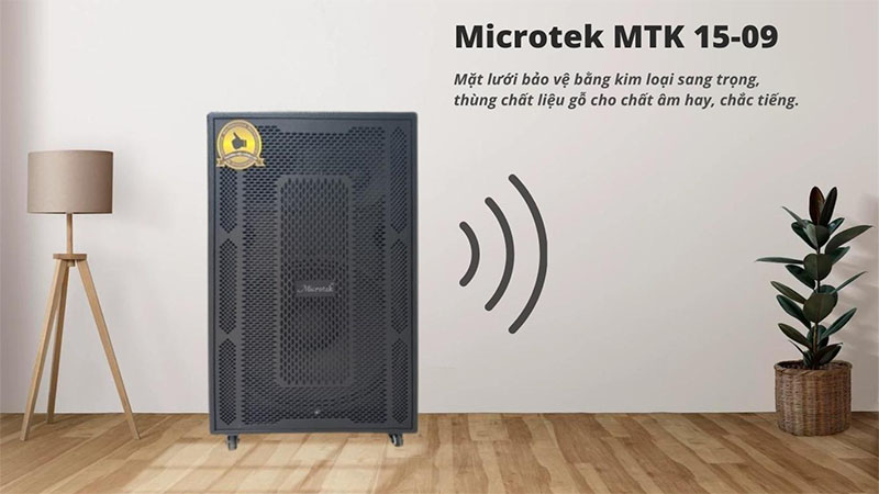 Loa kéo di động Microtek MTK 15-09 - Hàng chính hãng