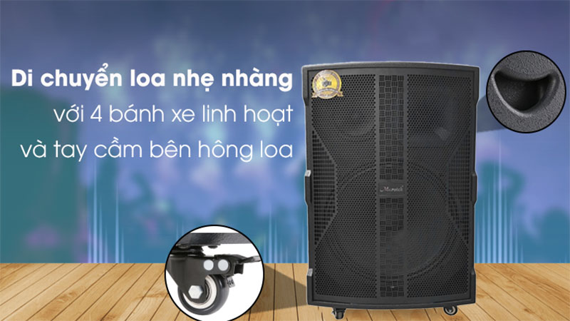 Loa kéo di động Microtek MTK 18-09 - Hàng chính hãng