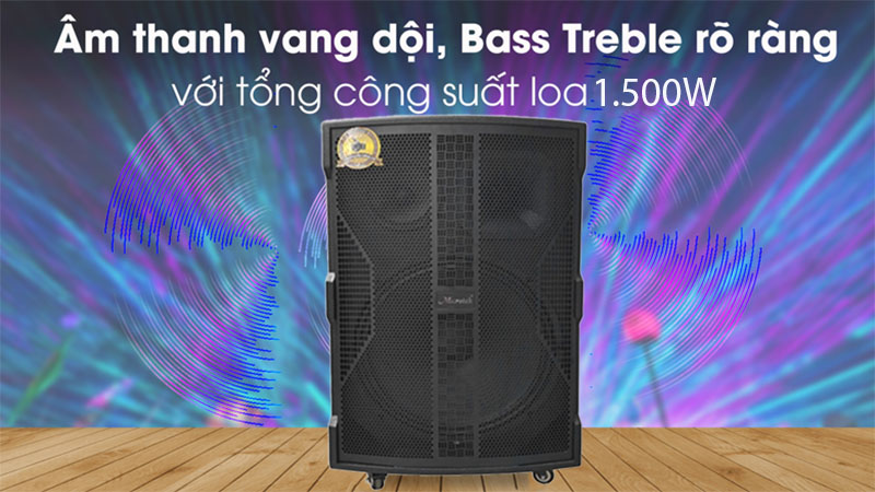 Loa kéo di động Microtek MTK 18-09 - Hàng chính hãng