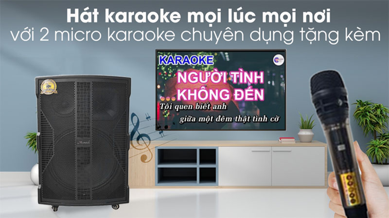 Loa kéo di động Microtek MTK 18-09 - Hàng chính hãng