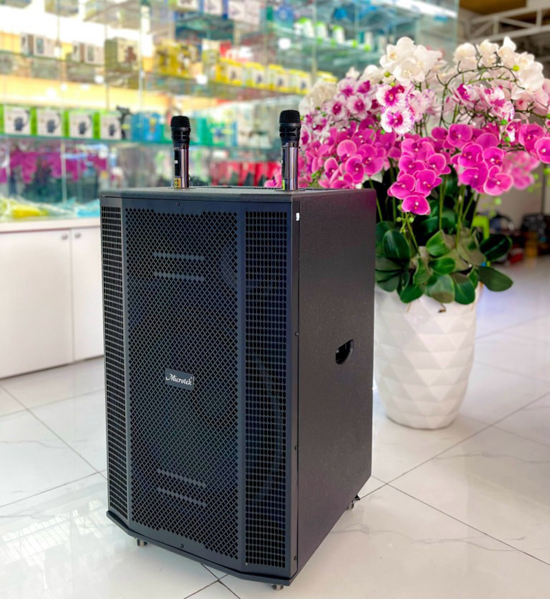 Loa karaoke di động Microtek MTK-620 - Hàng chính hãng
