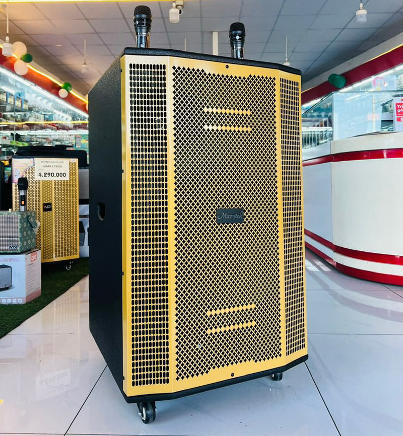 Loa karaoke di động Microtek MTK-620 - Hàng chính hãng